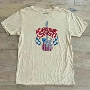 Moonshine Spirit Tee Shirt Beige Medium